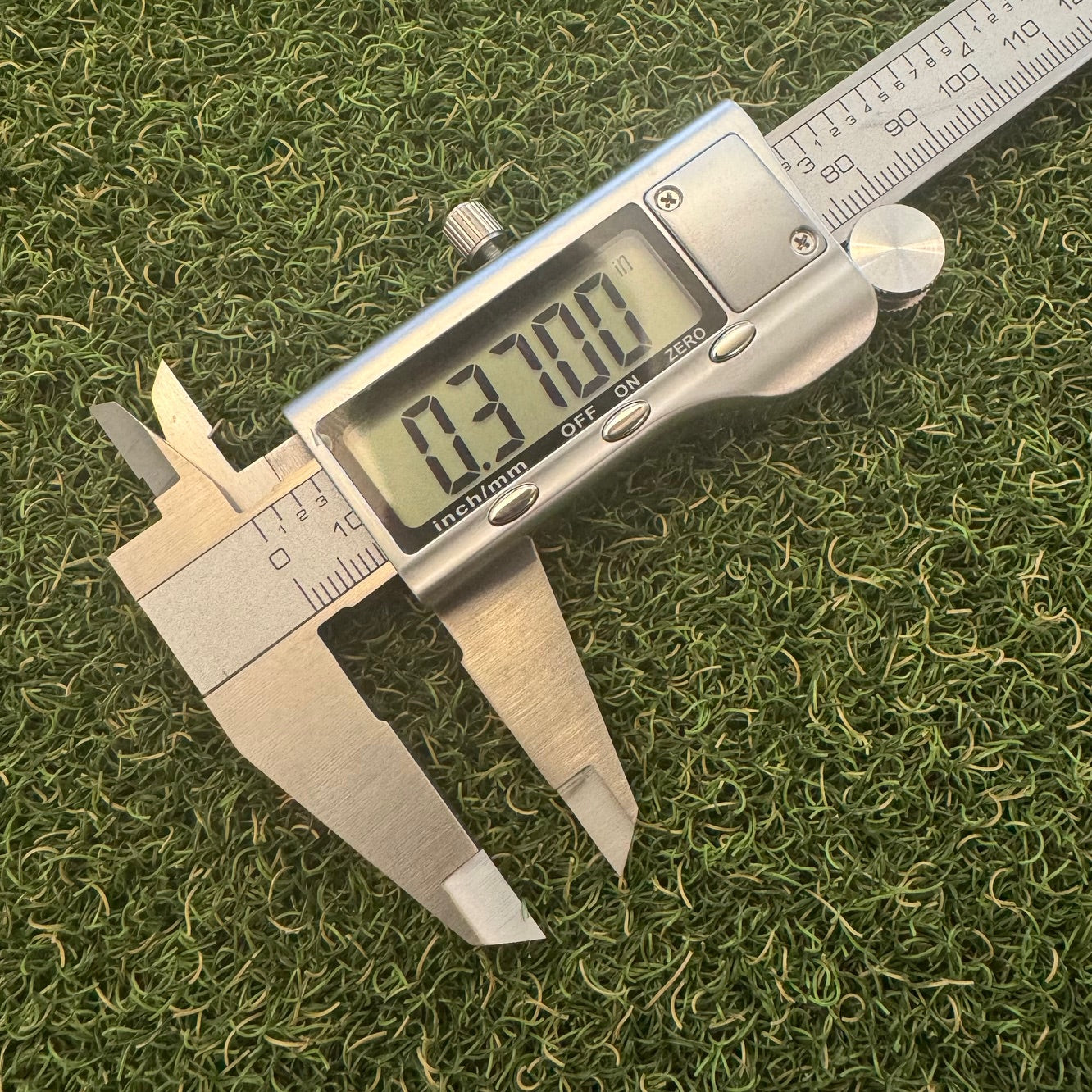 Digital Caliper Measuring Tool Stainless Steel LCD Display w/ Hard Case