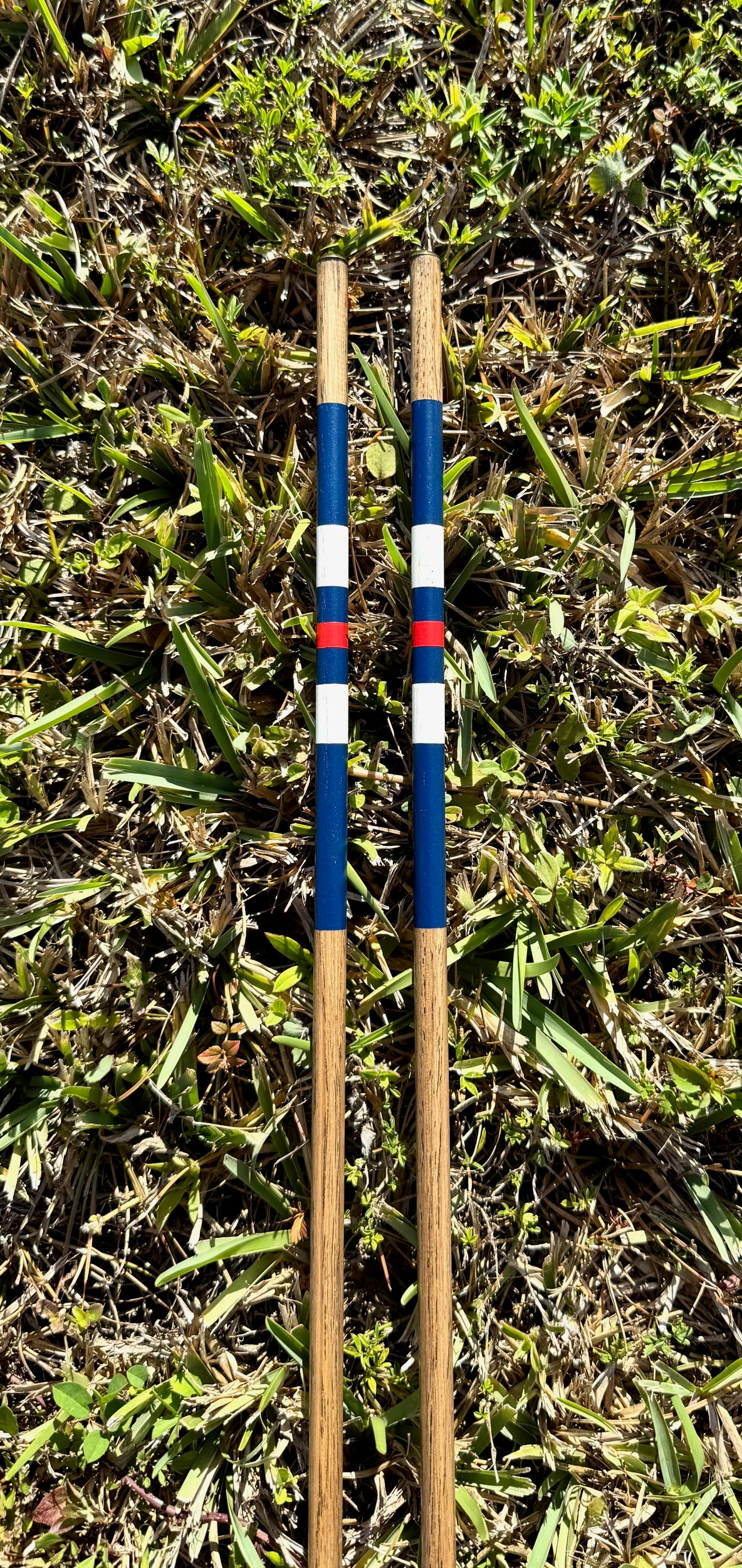 Nor'easter Sticks Handcrafted Hickory Wood Golf Alignment Sticks (Pair)